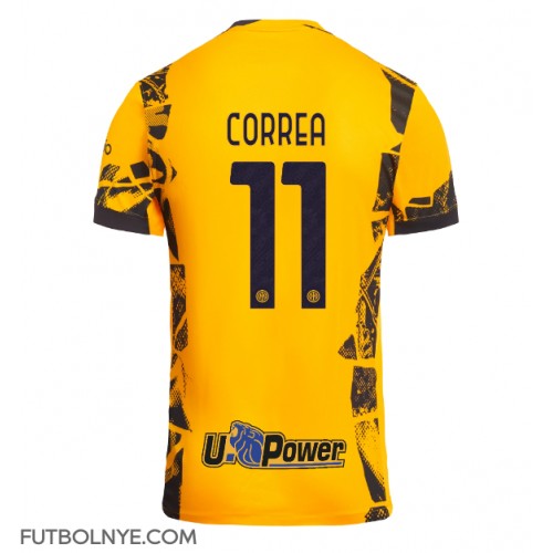 Camiseta Inter Milan Joaquin Correa #11 Tercera Equipación 2024-25 manga corta